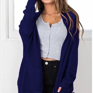 Blue women’s cardigan new
